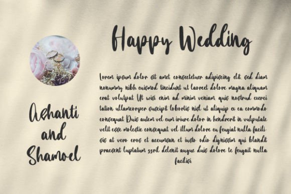 Amani Chelsea Font - Preview 3