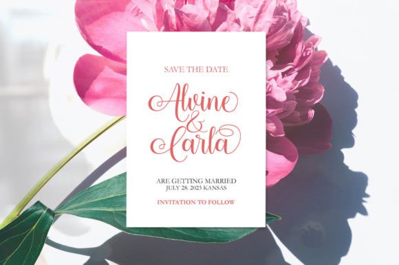 Amerthin Font - Preview 1