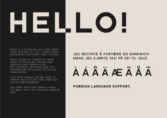 Boka Font - Preview 2
