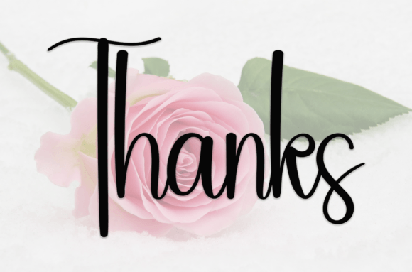 Blossom Font - Preview 6