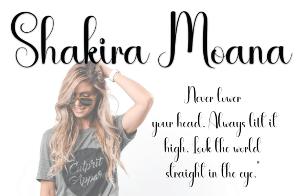 Blueline Font - Preview 1