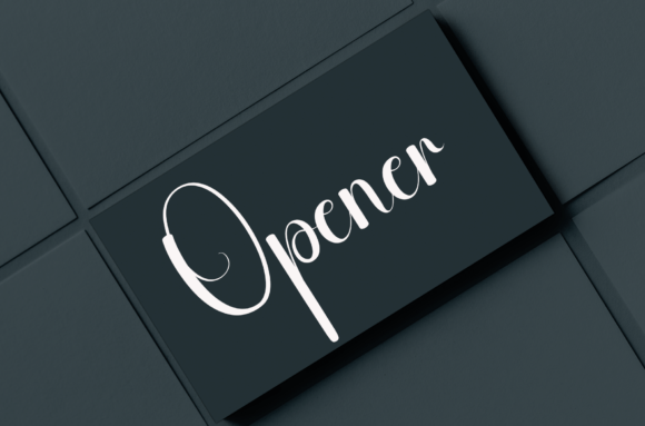 Blueline Font - Preview 4