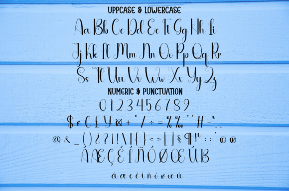 Blueline Font - Preview 6