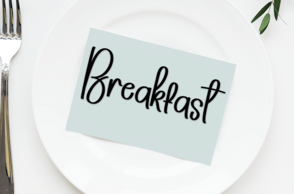Bluelist Font - Preview 4