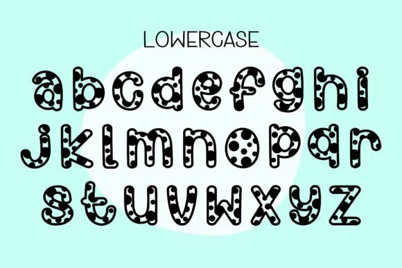 Boba Dot Font - Preview 3