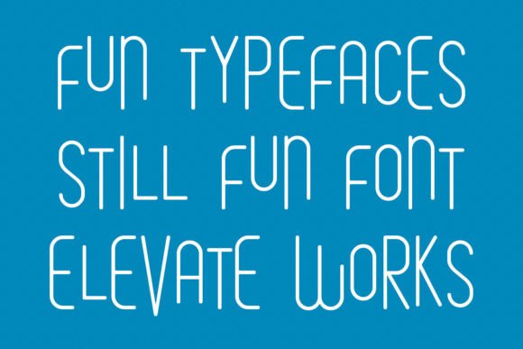 Bonces Bouncy Sans Display Font Font - Preview 6