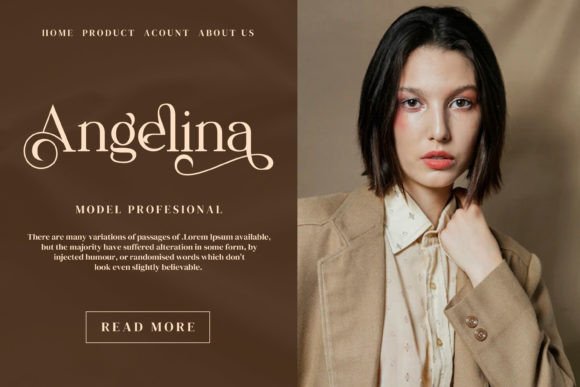 Borysta Font PNG with transparent background - Preview 1