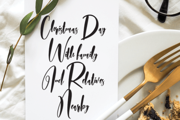 Bridesmaid Font - Preview 2