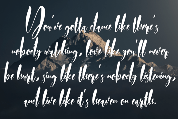 Bridesmaid Font - Preview 5