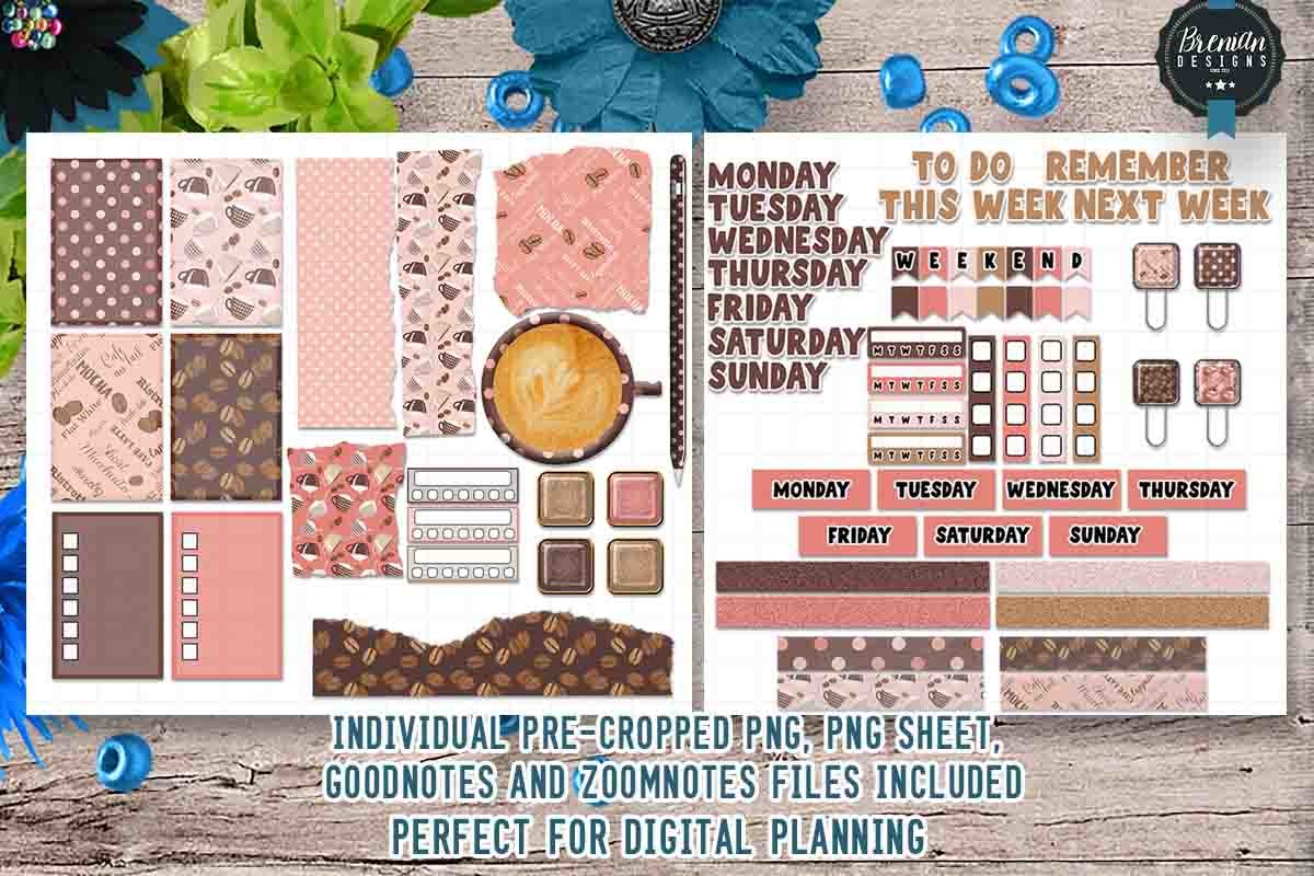 Cafe in Paris Digital Stickers Graphic by Bren Wotherspoon · Creative ...
