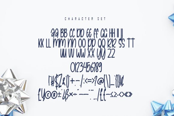 Caflake Font PNG with transparent background - Preview 5