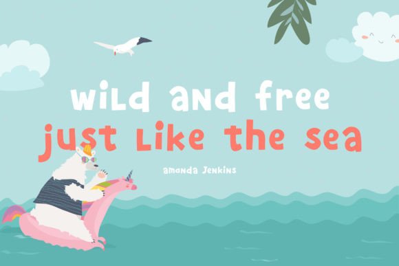 Calming Adventures Font - Preview 2