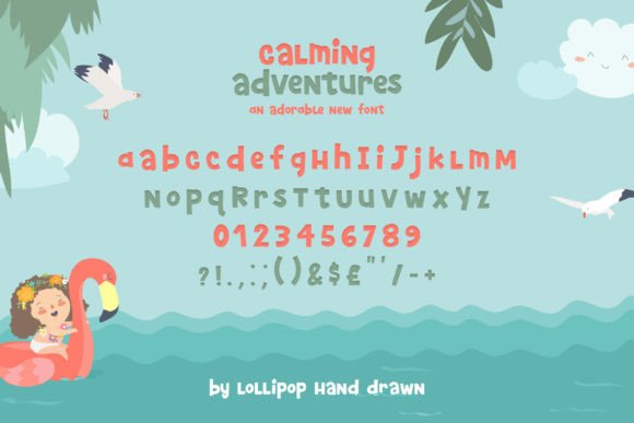 Calming Adventures Font - Preview 5