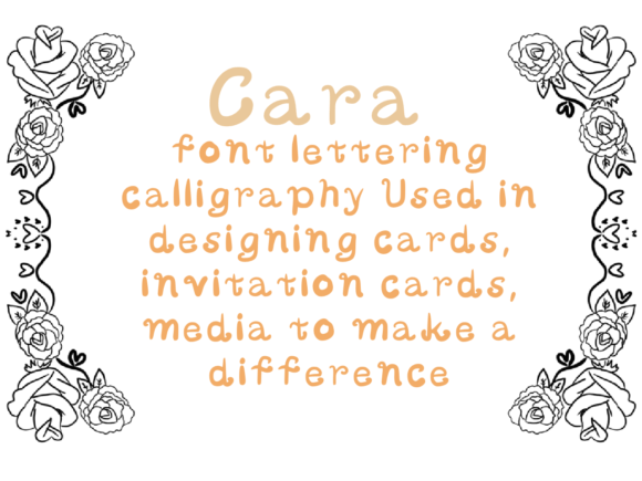 Cara Font - Preview 3