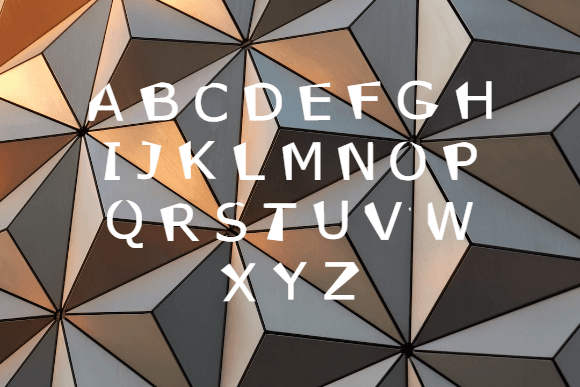 Fabric Font - Preview 1