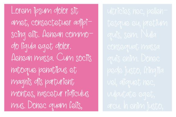 Falling in Love Font - Preview 3