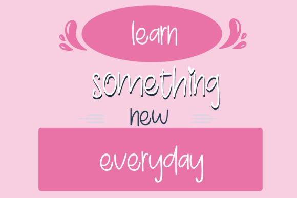 Falling in Love Font - Preview 5