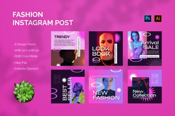 Fashion Instagram Post Graphics