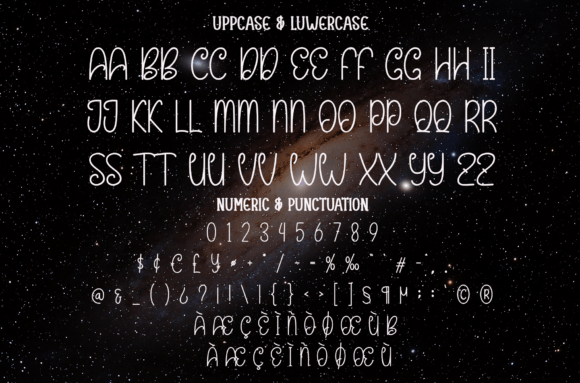 Galaxy Font - Preview 6