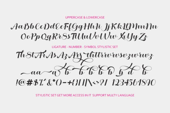 Glaston Font - Preview 6