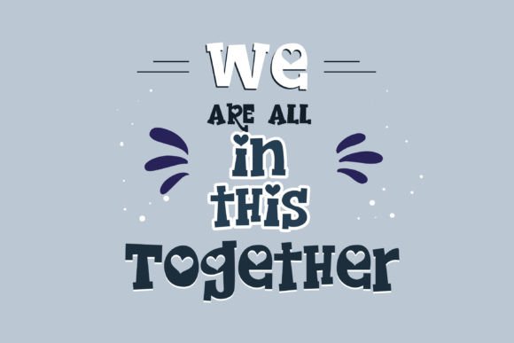 Gobs of Gushing Font PNG with transparent background - Preview 1