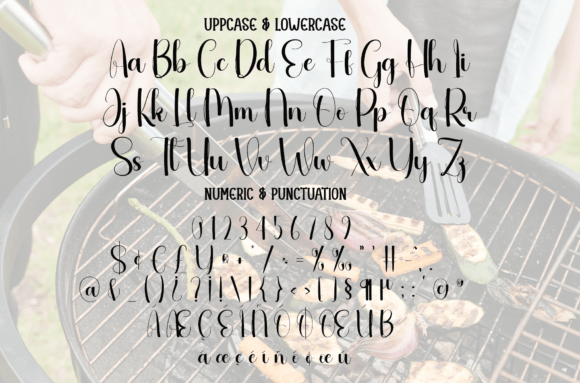 Grill Font - Preview 5