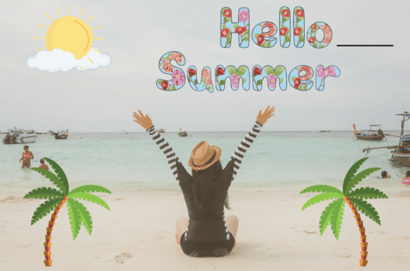 Hello Camellia Font PNG with transparent background - Preview 3