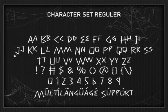 Horor Drama Font - Preview 2