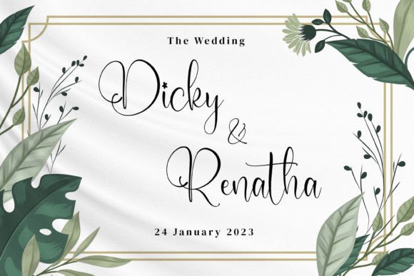 Janoela Seolen Font PNG with transparent background - Preview 3
