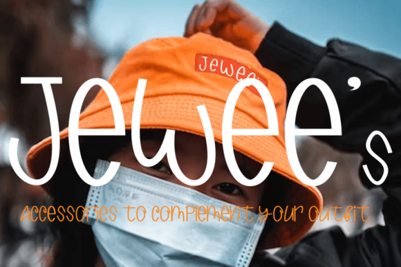 Klepon Font PNG with transparent background - Preview 4