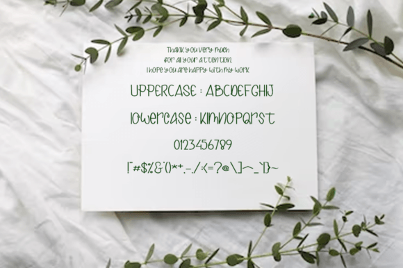 Klepon Font PNG with transparent background - Preview 6