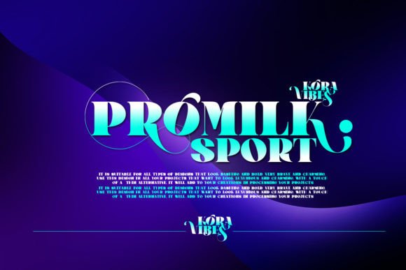 Kora Vibes Font PNG with transparent background - Preview 5