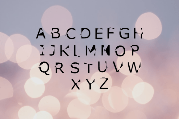 Linked Font PNG with transparent background - Preview 1