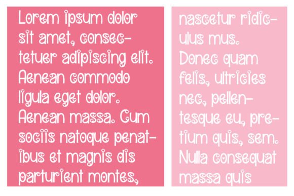 Lollipop Love Font PNG with transparent background - Preview 3
