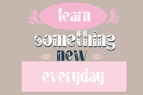 Longmire Love Font PNG with transparent background - Preview 5