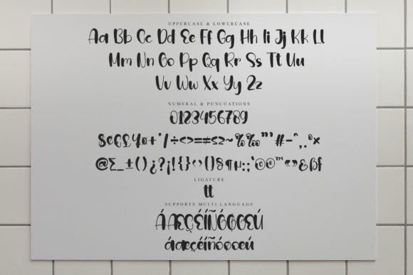 Mardi Grass Font font preview - 5