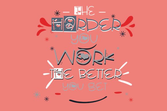 Nifty Lovenotes Font PNG with transparent background - Preview 2