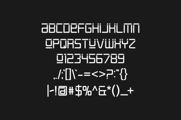 Ornots Font PNG with transparent background - Preview 3