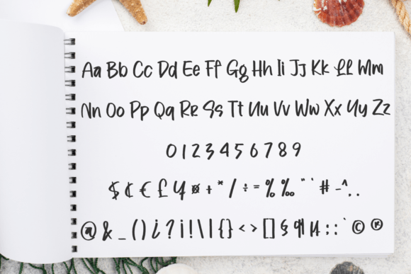 Paper Sheets Font PNG with transparent background - Preview 5