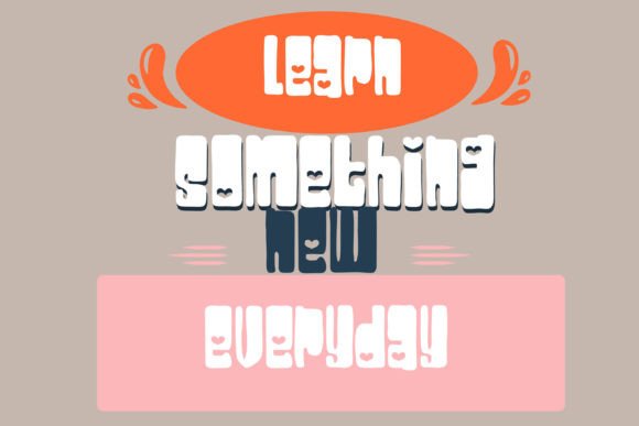 Platonic Love Font PNG with transparent background - Preview 5