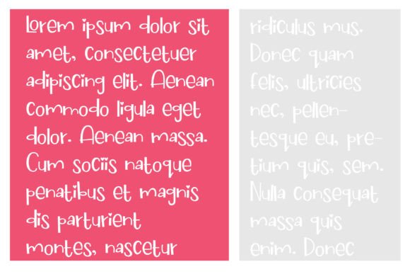 Pocketful of Love Font PNG with transparent background - Preview 3