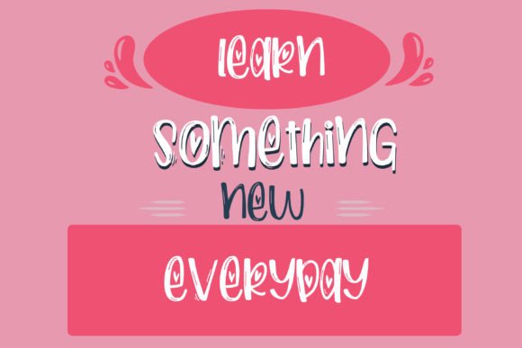 Pocketful of Love Font PNG with transparent background - Preview 5