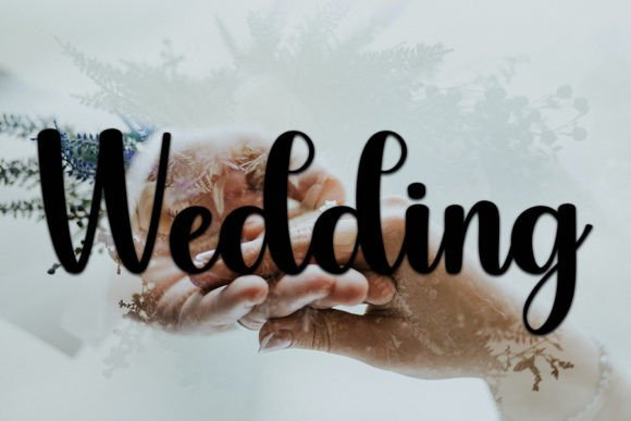 Puding Font PNG with transparent background - Preview 1
