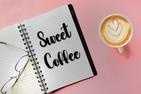 Puding Font PNG with transparent background - Preview 3