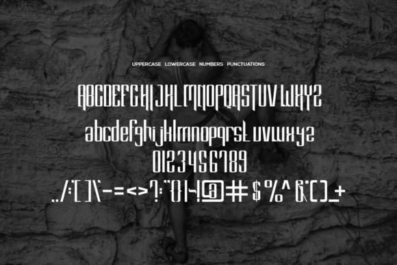 Rhalondra Font PNG with transparent background - Preview 2