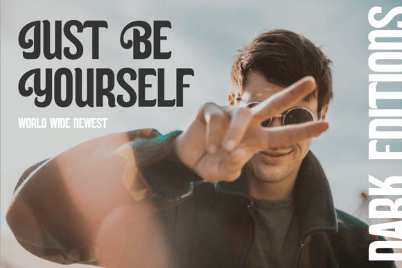 Rublack Font PNG with transparent background - Preview 4