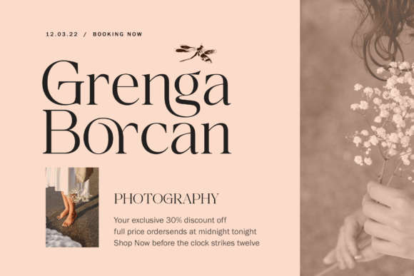 Santorizo Font font preview - 2