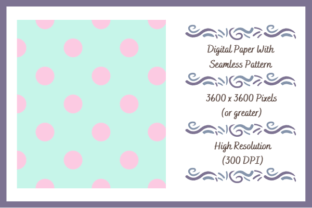 Seamless Polka Dot Pattern Digital Paper Graphic by sara_sb2000 ...