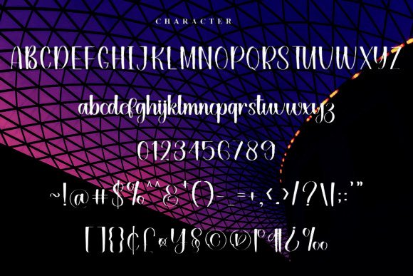Slims Font PNG with transparent background - Preview 6