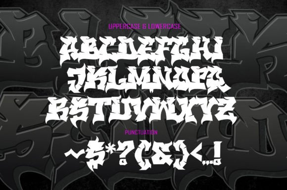 Black Squad Font - Preview 1